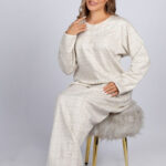 عباية بيت شتوي قطن بيج سايز