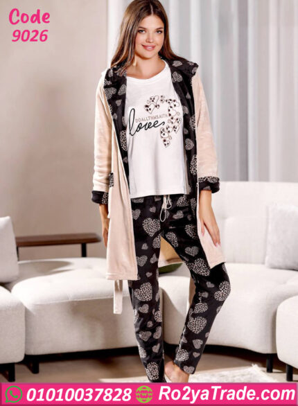 بيجامة شتوي MASS لوف هارت