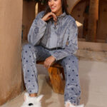 ترنج قطيفة نجوم شتوي