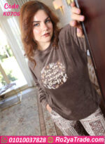 بيجامة حريمي بيج سايز شتوي