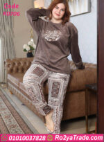 بيجامة حريمي بيج سايز شتوي