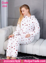 جمبسوت قطيفة شتوي وان سايز