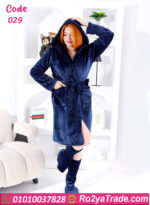 روب شتوي نسائي قصير