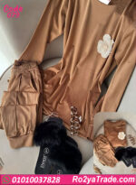 بيجامة قطيفه شتوي حريمي