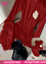 بيجامة قطيفه شتوي حريمي