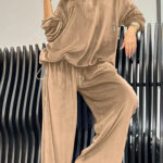 ترنج قطيفة حريمي بقبعة