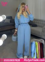 ترنج حريمي شتوي بقبعة