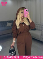 ترنج حريمي شتوي بقبعة