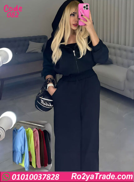 ترنج حريمي شتوي بقبعة