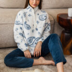 بيجامة حريمي شتوي قطيفة