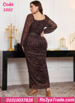 فستان سواريه ليوبارد بيج سايز