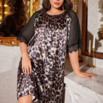 كاش مايوه صيفي ليوبارد بيج سايز