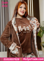 طقم شتوي قطيفة 3 قطع