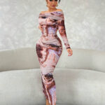 فستان صيفي طويل