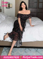 دريس صيفي طويل أوف شولدر