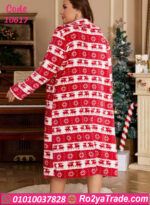 طقم هوت شورت شتوي كريسماس