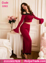 بيجامة صيفي ستريتش أوف شولدر