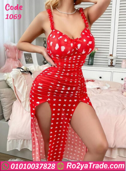 لانجري طويل قلوب