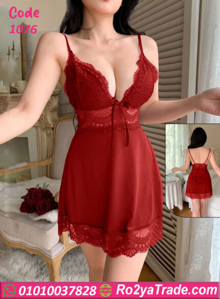 لانجري قصير دانتيل