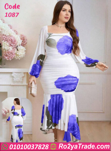 دريس صيفي طويل وان سايز