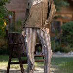 بيجامة قطيفة شتوي بيج سايز