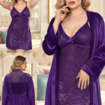 لانجري قصير بالروب