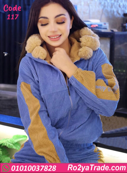 ترنج شتوي حريمي قطيفة