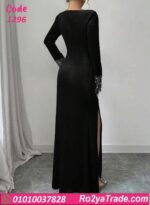 فستان مخمل شتوي سواريه