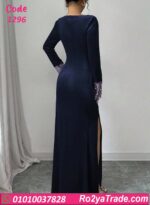 فستان مخمل شتوي سواريه