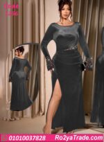 فستان مخمل شتوي سواريه