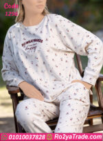 بيجامة قطيفة شتوي