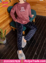 بيجامة قطيفة شتوي