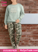 بيجامة قطيفة شتوي كود 1320