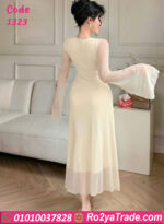 فستان سواريه طويل شيك