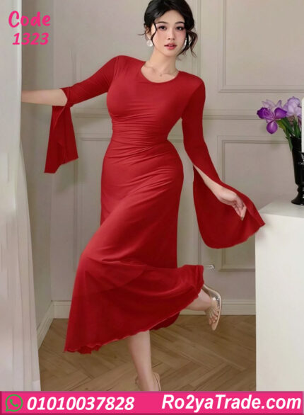 فستان سواريه طويل شيك