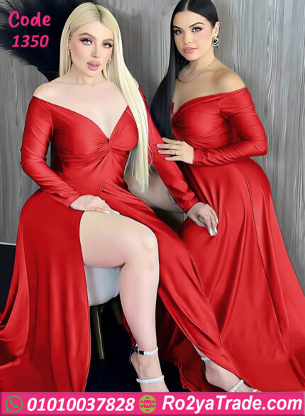 فستان سواريه أوف شولدر