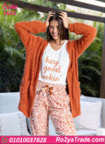 بيجامة حريمي شتوي 3 قطع