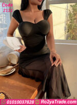 لانجري شيفون طويل