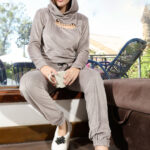 بيجامة قطيفة شتوي