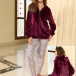 ترنج شتوي قطيفة نسائي