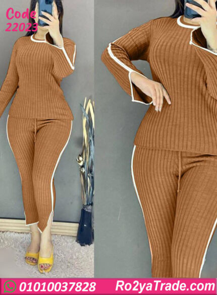 طقم بيجامة شتوي حريمي