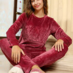 ترنج شتوي قطيفة حريمي