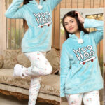 بيجامة قطيفة شتوي WOO HOO