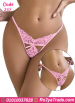 كلوت دانتيل بفتحة أمامية حريمي