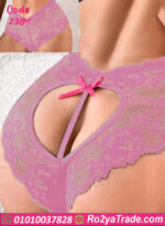 كلوت دانتيل مفتوح من الخلف حريمي