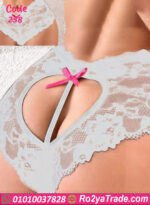 كلوت دانتيل مفتوح من الخلف حريمي