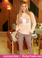 بيجامة شتوي حريمي قطيفة