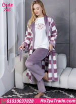 طقم بيجامة شتوي حريمي