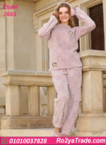 ⁦بيجامة شتوي حريمي 2665⁩ - الصورة ⁦2⁩