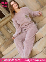 ⁦بيجامة شتوي حريمي 2665⁩ - الصورة ⁦4⁩